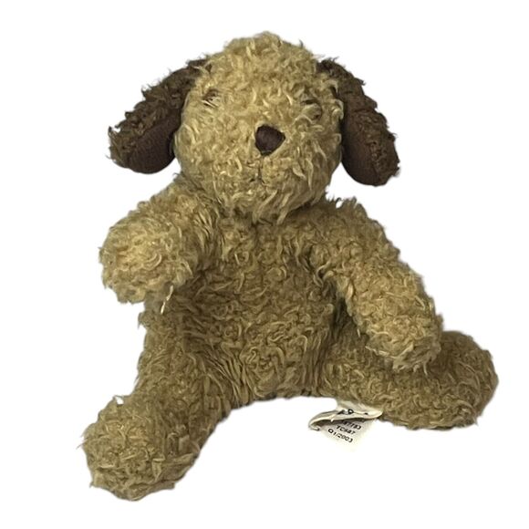 Old Navy Other - Old Navy Puppy Dog Lovey Plush 5" Stuffed Animal Brown Tan 2003 Works Whistles